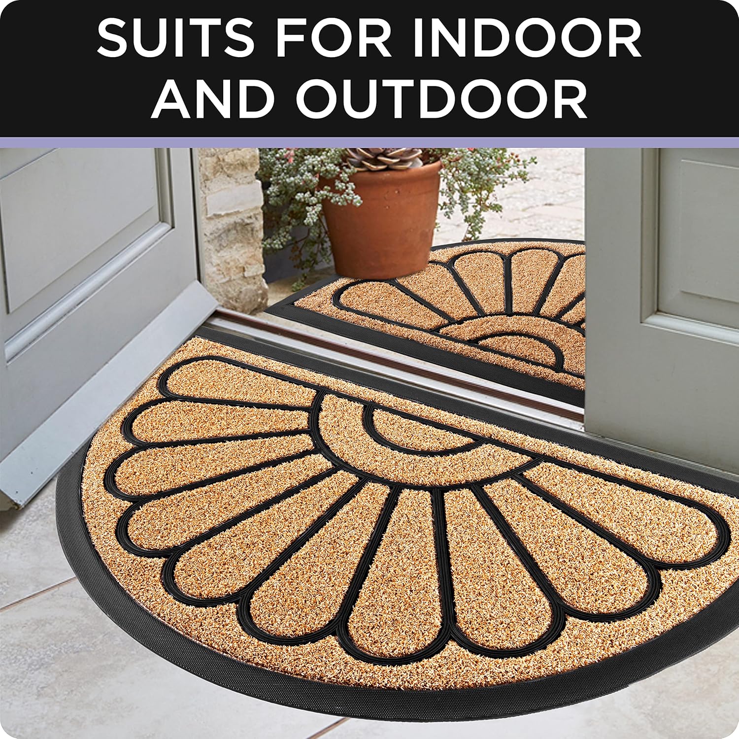 Door Mat- Door Mats Outdoor- Welcome Mats- Outdoor Mat - 29,5x17,7 Front Door Mat Outdoor - Heavy Duty Front Door Mat - Extra Durable Doormat - Outdoor Doormats: Home & Kitchen