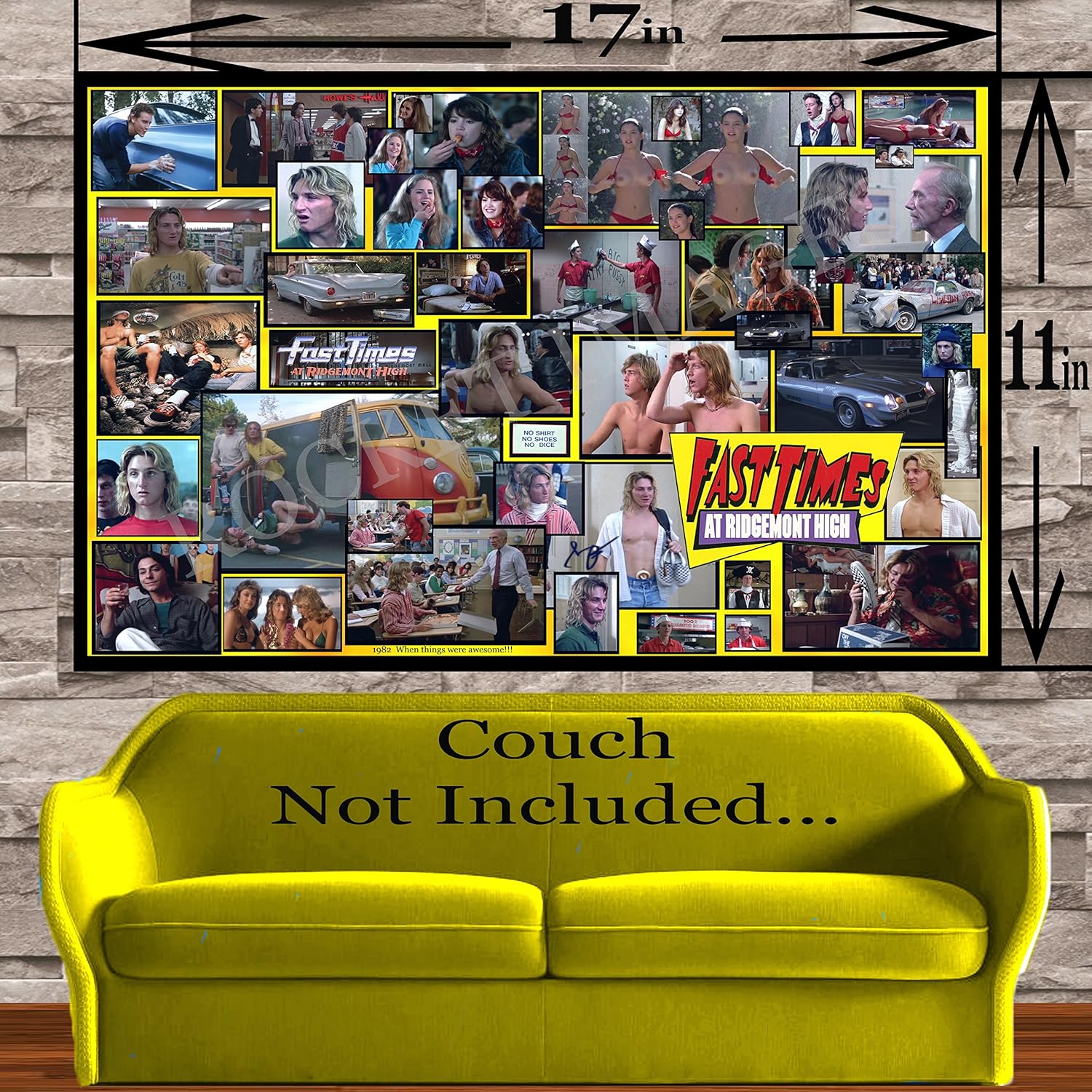 11x17 Poster Buy 2 Posters Get 3RD FREE!!! FAST TIMES AT ...