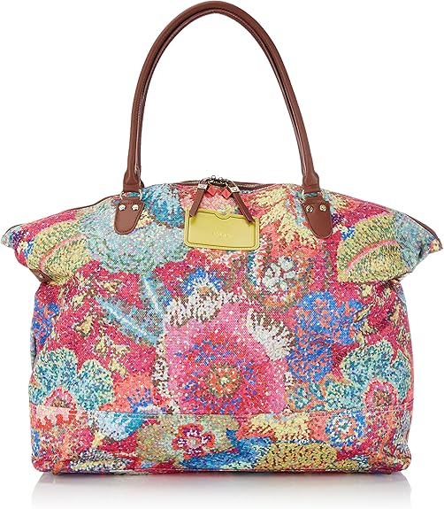 Oilily Women's Oilily Weekender Shoulder Bag, Multicolored (Cerise 316