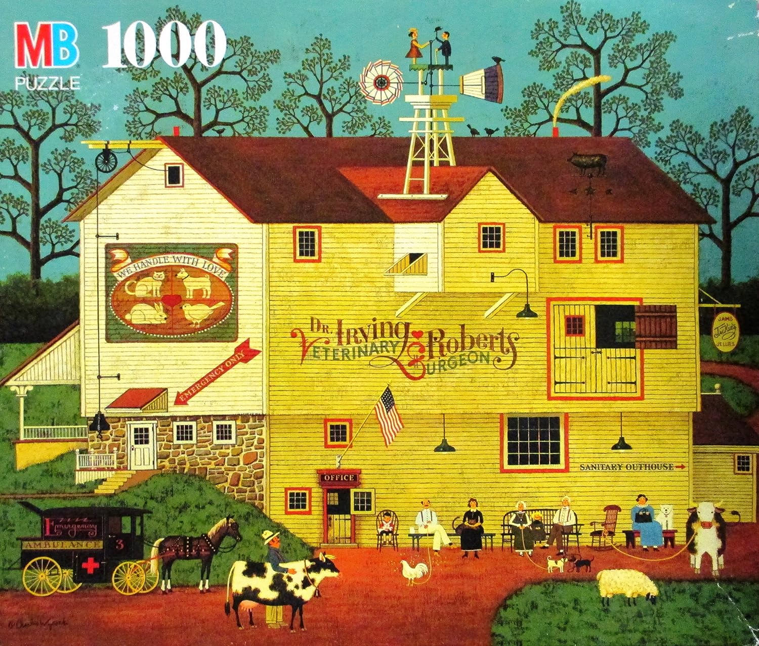 Charles Wysocki's Americana 1000 Pieces Jigsaw Puzzle Next