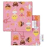 Funkins Reusable Cloth Napkins for Kids