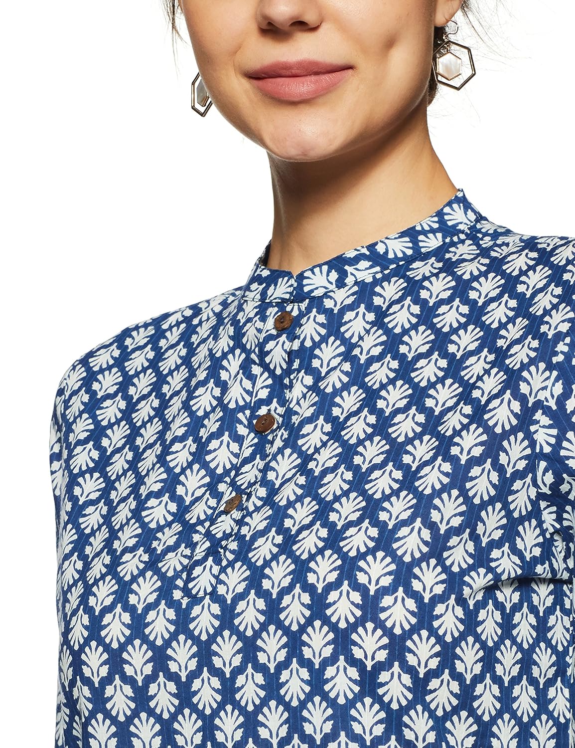 amazon brand- myx women's straight kurta