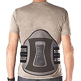 Ovation Medical Nu-Form Universal Lower Back Brace - LSO Back Brace with Adjustable Closure - Lumbar Support Belt for Strains, Spondylolisthesis & Sciatica Pain Relief - Back Brace for Lower Back Pain