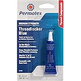 Permatex 24200 Medium Strength Threadlocker Blue, 6 ml