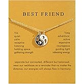 14K Gold Plated Pendant Necklace for Women, Dainty Charm Good Luck Inspirational Gifts for Her Friendship Necklace Cherry, Positive Duck, Shell Pearl Fish Beach Jewelry