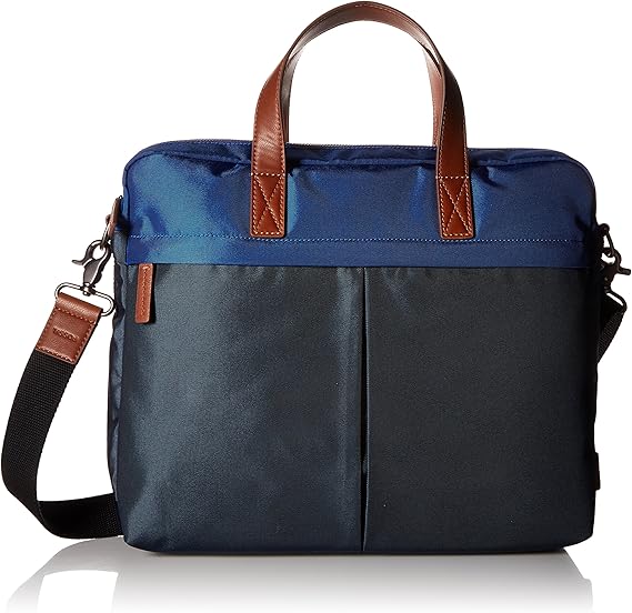 men's haskell leather briefcase