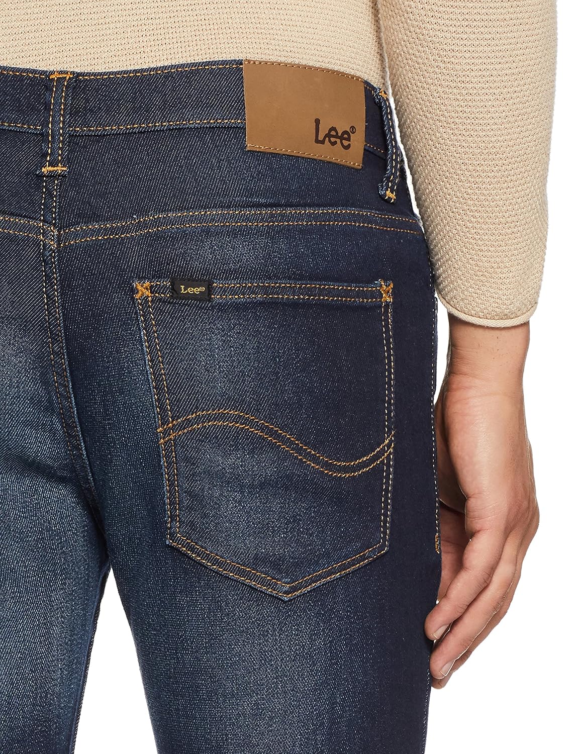 lee men's skinny fit jeans