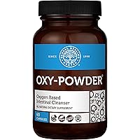 Global Healing Center Oxy-Powder Oxygen Based Safe and Natural Colon Cleanser and Relief from Occasional Constipation…