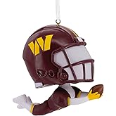 Hallmark NFL Washington Commanders Bouncing Buddy Christmas Ornament
