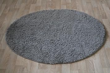Amazon De Runder Shaggy Hochflor Langflor Teppich Fur Das