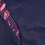 Speedo Girls Hyperboom Splice Legsuit Navy Pink 5-6 Chlorine Resistant view 6