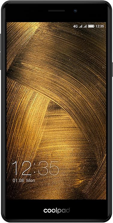 Coolpad Modena 2 Smartphone (13,9 cm (5,5 Zoll), IPS Display, 16 GB, Android 6.0) dunkelgrau