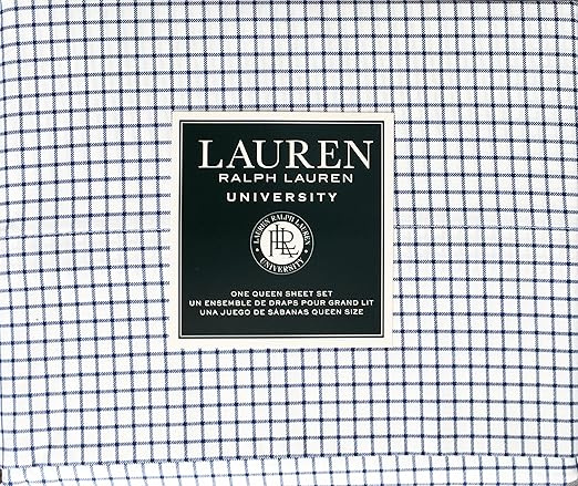 Amazon Com Lauren Ralph Lauren University Bedding 4 Piece Cotton