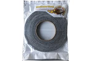 LavaLock® Self Stick BBQ Gasket Grey High Temp Smoker Gasket Charcoal Grill Seal - Factory Shorts (10 ft x 1/8 x 1/2w Self St