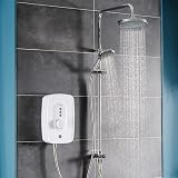 Triton Showers Danzi DuElec 10.5 KW White Electric Shower view 4