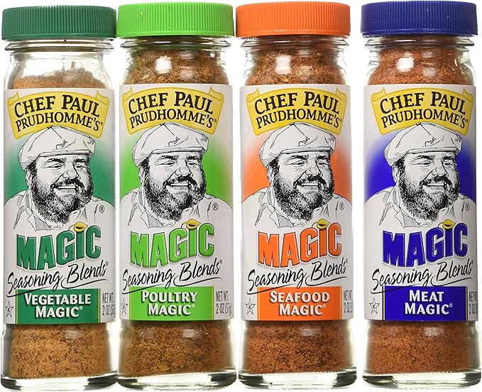 Chef Paul Prudhomme's Magic Seasoning Blends Magic 4Pack, Qty. Four 2