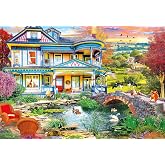 Ceaco 1000 Piece Jigsaw Puzzle - David Maclean "Escape For The Weekend: Desert Paradise" - View #2