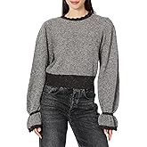 Joie Women's Imani Sweater in Caviar and Winter White