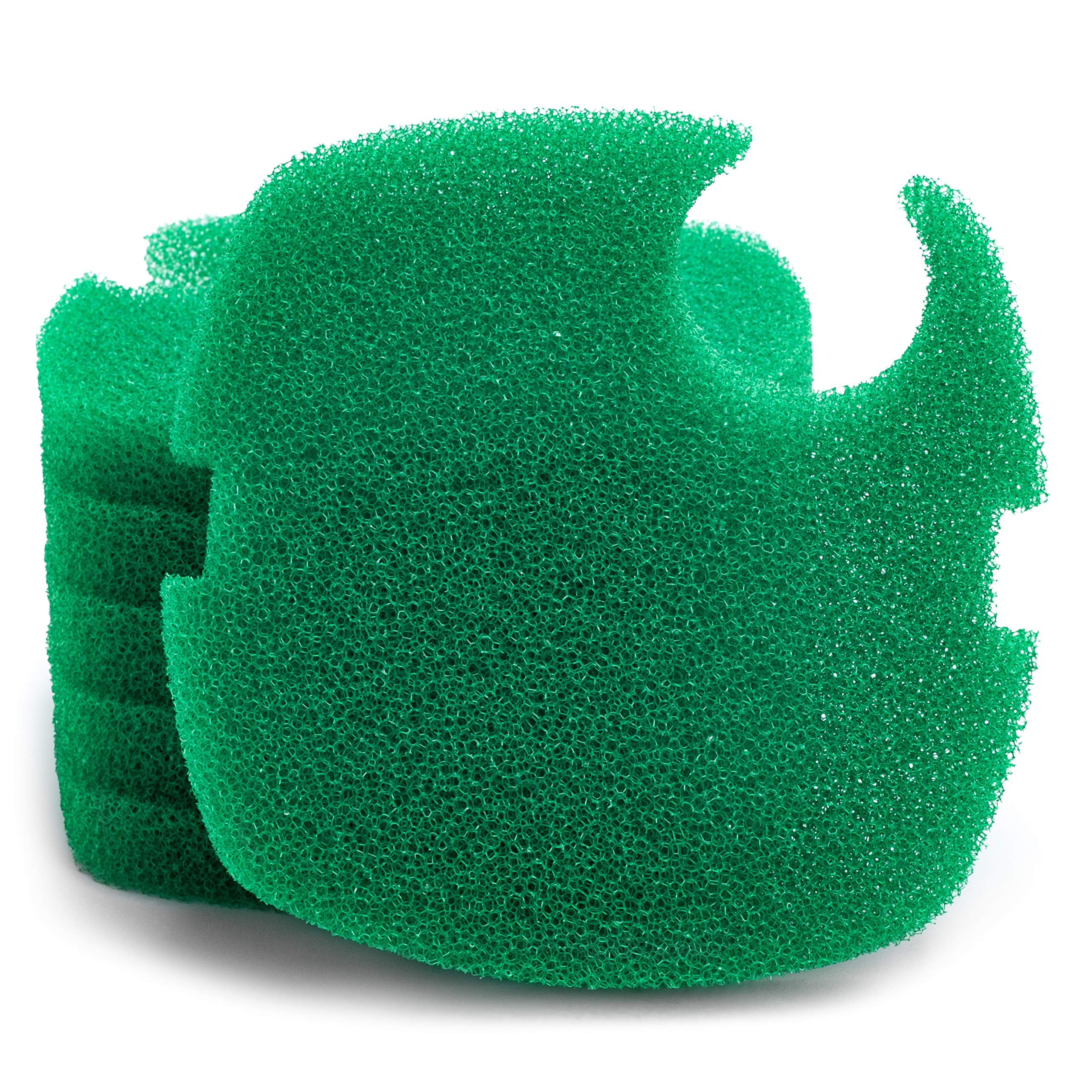 LTWHOME Compatible Coarse Filter Pads Media Replacement for All Pond Solutions 1000EF+ Aquarium External Fish Tank Filter (Pack of 6)