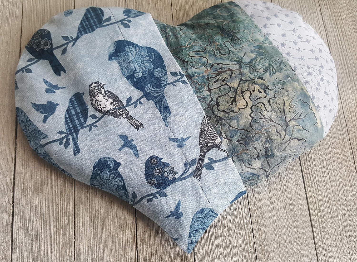 Amazon Com Birds Batik Warmie Heart Lavender Eye Pillow
