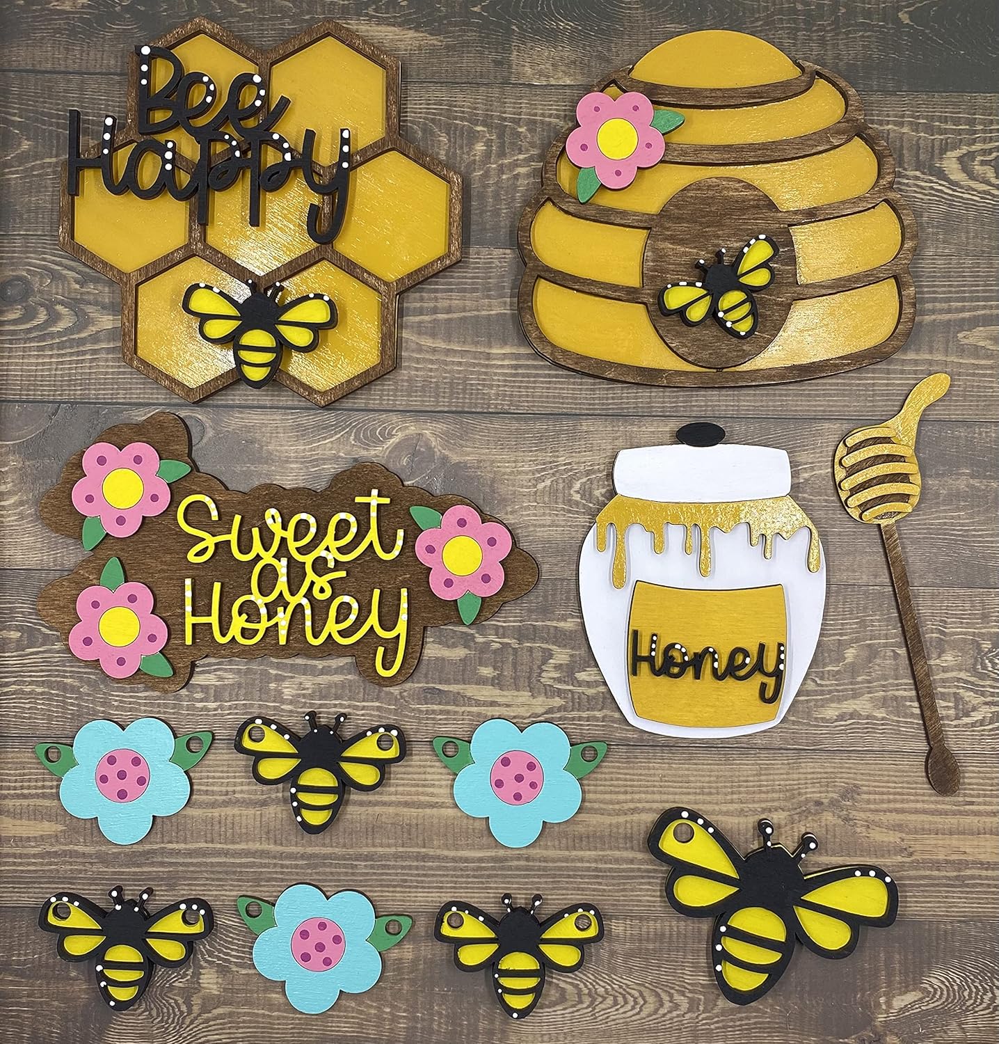 DIY Honey Bee Kit Laser Cut Includes everything you need to