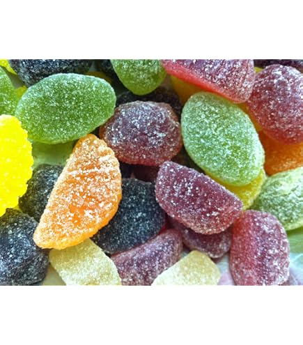 5 Lb Bulk Bag Of Spice Drops Jelly Candy – Assorted Flavors, Chewy, Fat-Free, By Sunrise
