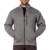Smith's Workwear mens Sherpa Lined Sweater Fleece JacketJacket
