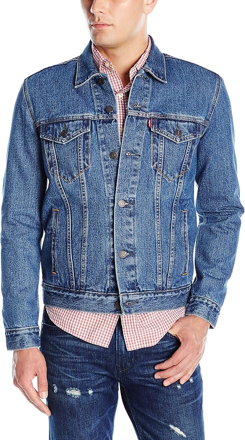 Levi’s 李维斯 经典款 男式牛仔夹克 牛仔服 3.7折$32.99 海淘转运到手约￥291