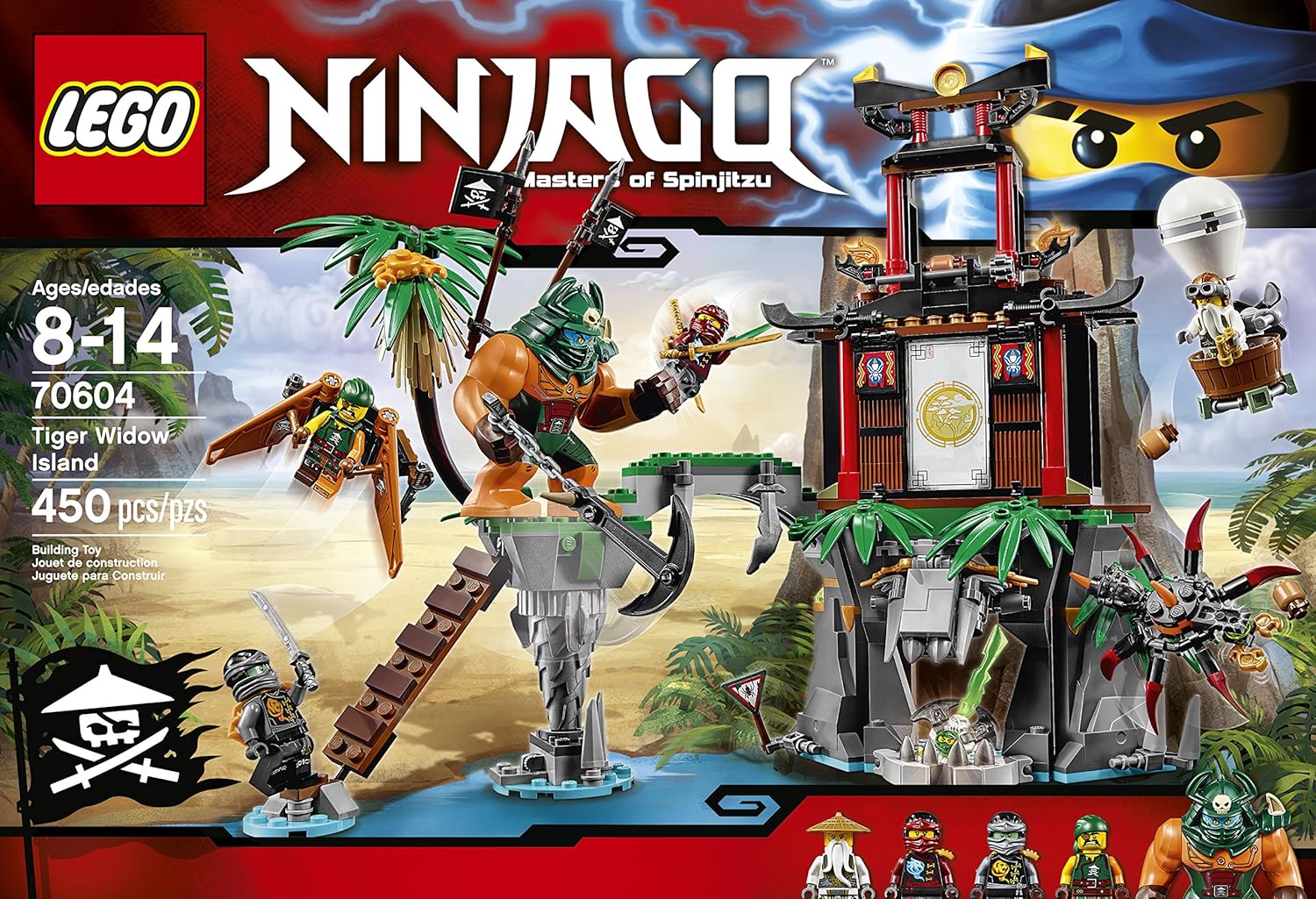 ninjago tiger widow island