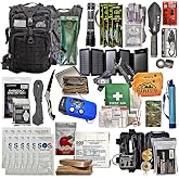 Sirius Survival Bug Out Bag - Premium Bugout Backpack Pre-Packed Survival Kit - Ultimate 72 Hour Backpack Survival Kit - Comprehensive Survival Items - Go Bag Emergency
