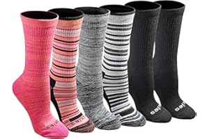 Dickies Womens Dri-tech Moisture Control Crew Socks MultipackSocks