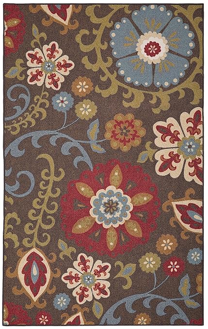 Amazon Mohawk Home Concord Folk Floral Light Multi Rug 8 x 10