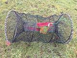 Fishkit Ltd UK Legal Collapsible Crayfish Trap Mesh 12mm 95mm Entry view 6