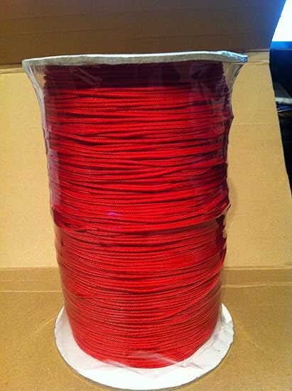 Red 2mm Blind Curtain Craft Cord 20 Metres Amazon Co Uk