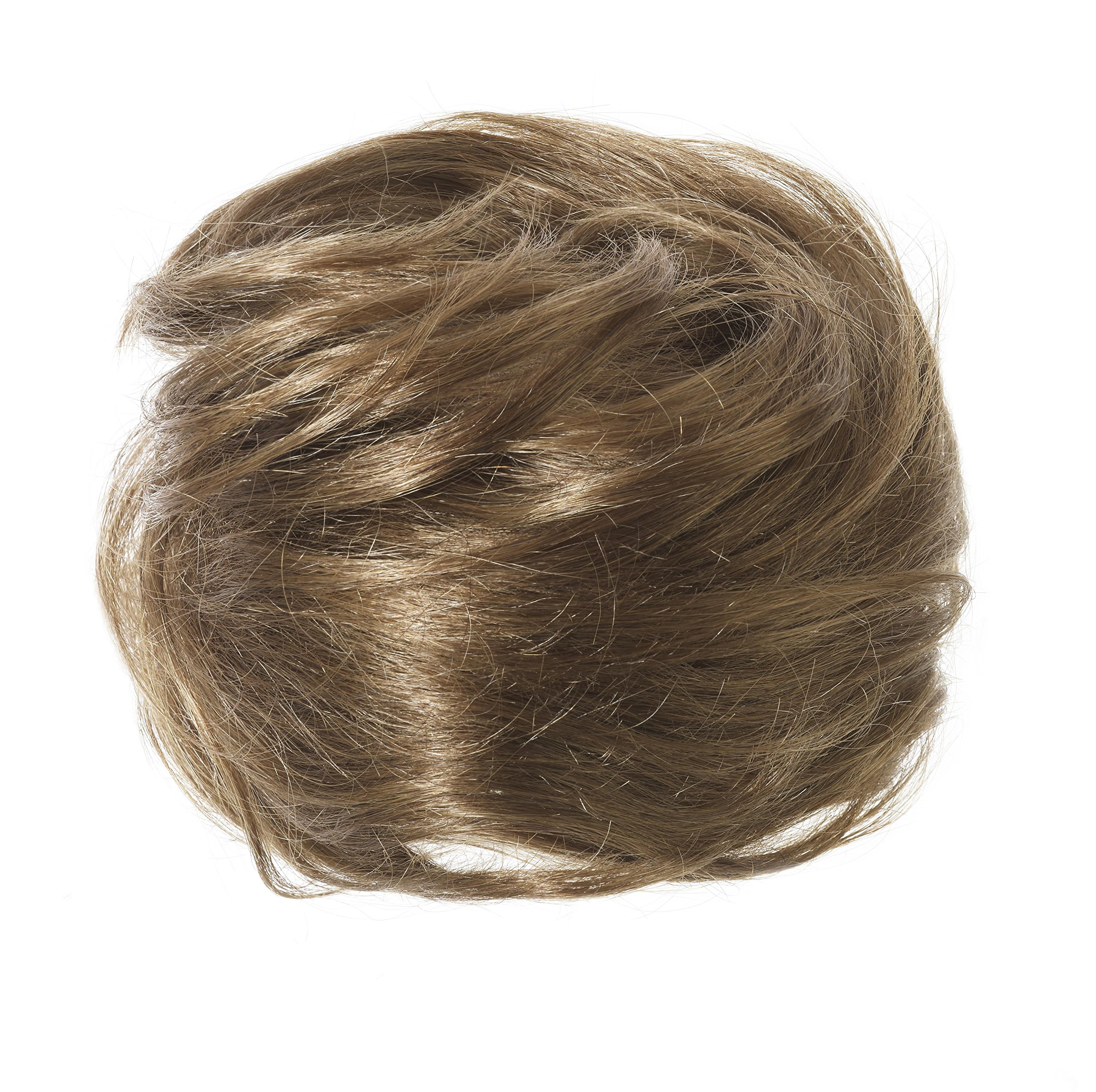 American Dream Medium Human Hair Bun, Dark Ash Brown Number 6