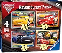 Ravensburger- Puzzle 4 en una Caja, Cars 3 (6894): Amazon.es: Juguetes y juegos