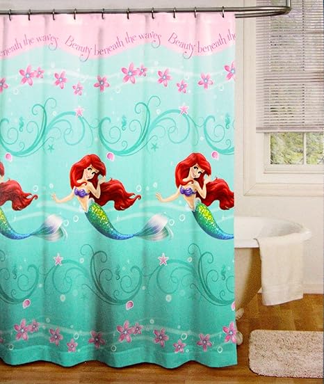 Disney The Little Mermaid Shower Curtain Beauty Beneath The Waves