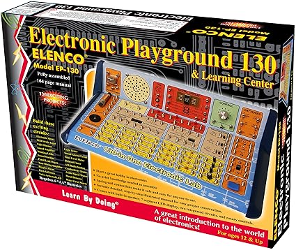 elenco 130-in-1 electronic playground and learning center manual