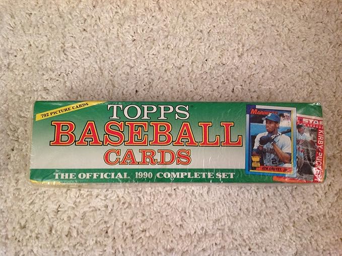 Topps Baseball Cards The Official 1990 Complete Set