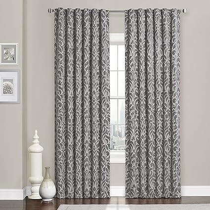 Amazon Com Eclipse Thermaweave Carven Blackout Window Curtain