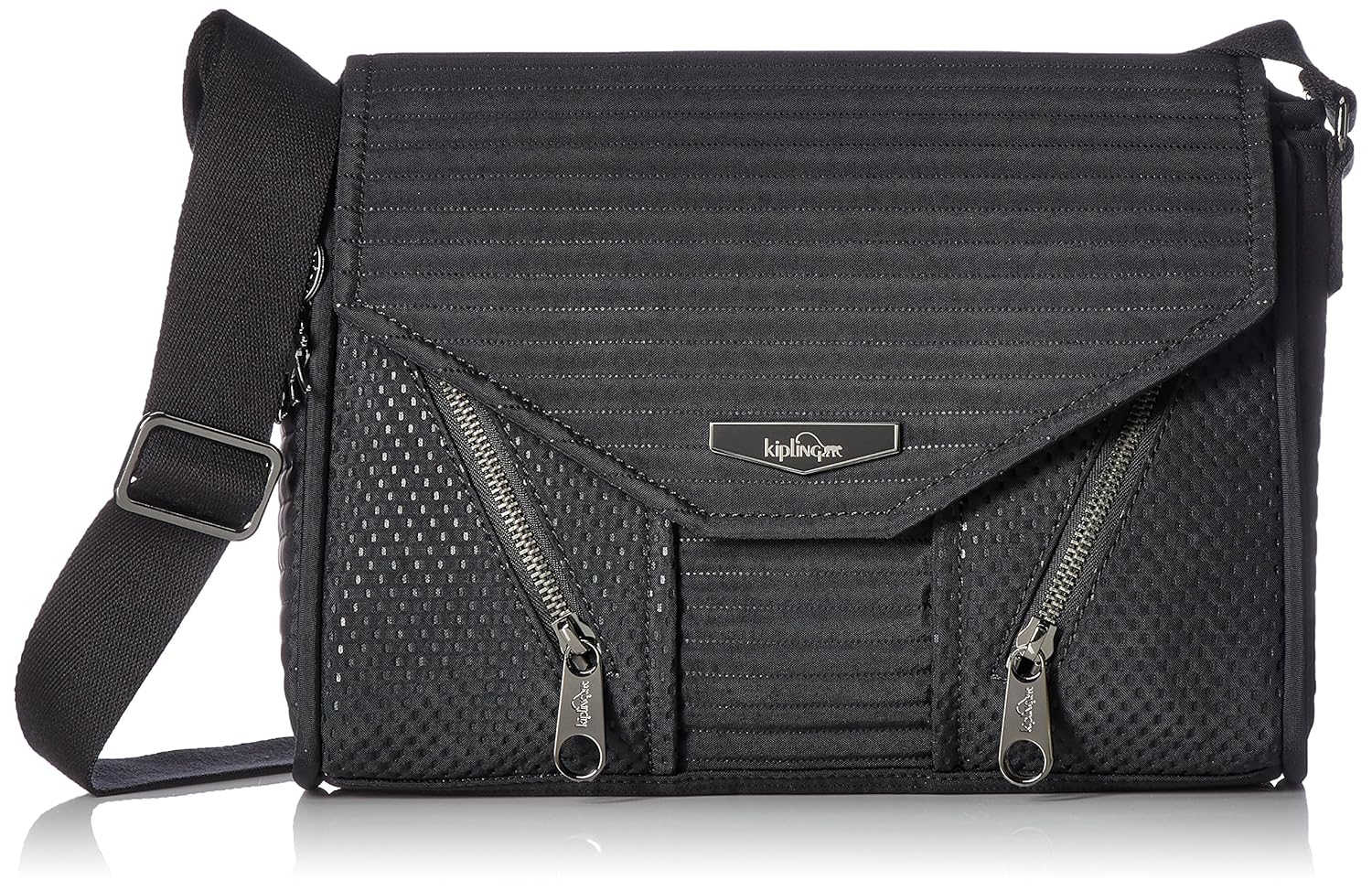 kipling black shoulder bag