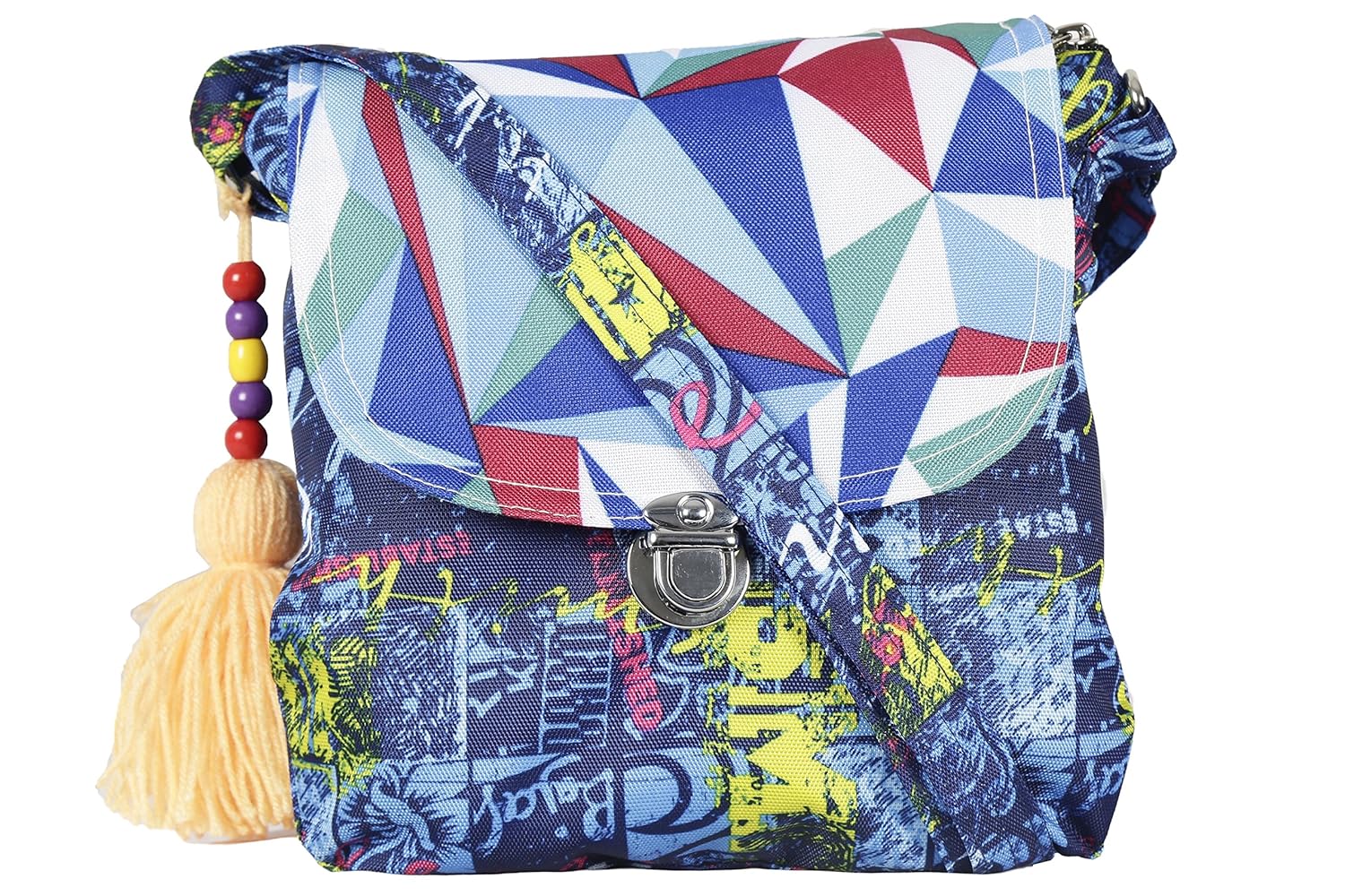 indijoy sling bag/wallet gift for girls/women (multi colour)