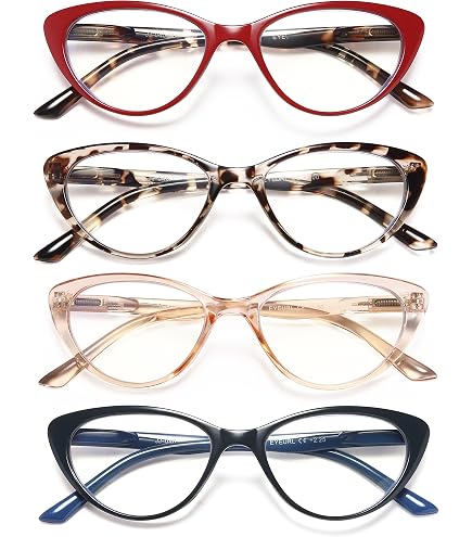 Amazon.com: Black Bold Cat Eye Reading Glasses for Women  display picture 1
