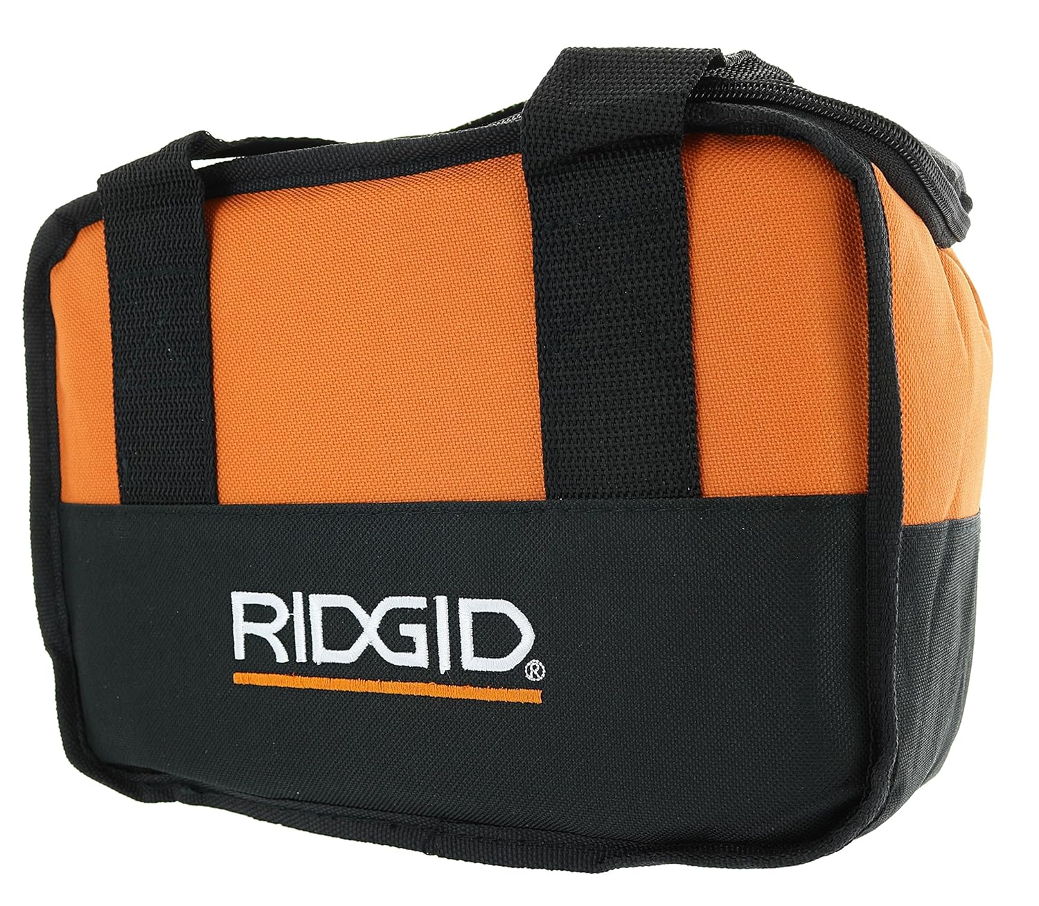 Ridgid Genuine OEM Soft-Sided Heavy Duty Cross X-Stitched Contractor’s Tool Bag for 12V Tools (10 Inches x 7 Inches x 5 Inches)