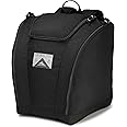 High Sierra Ski/Snowboard Boot Bag Backpack, Black, One Size
