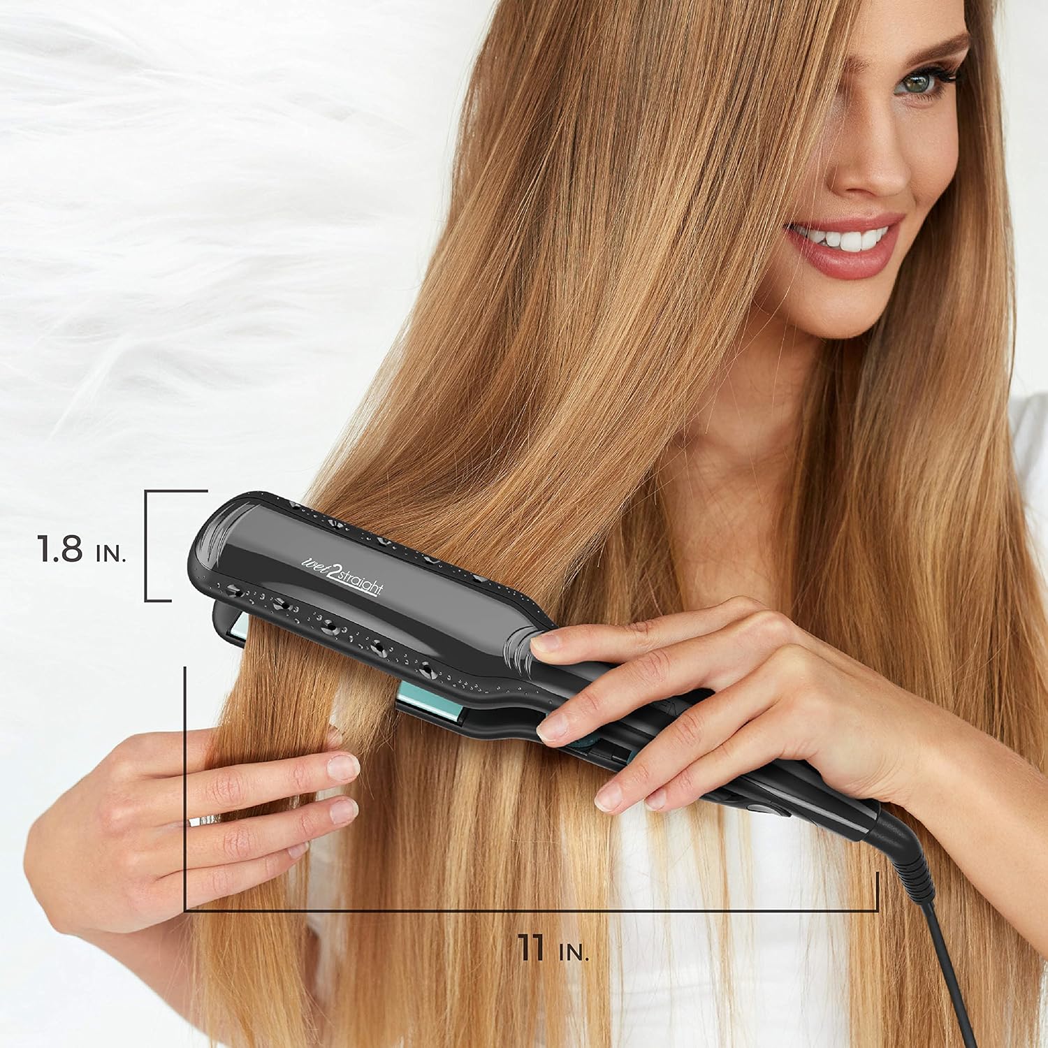 ceramic or titanium plates for straightener