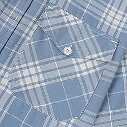 Dubinik® Mens Short Sleeve Button Down Mens Button