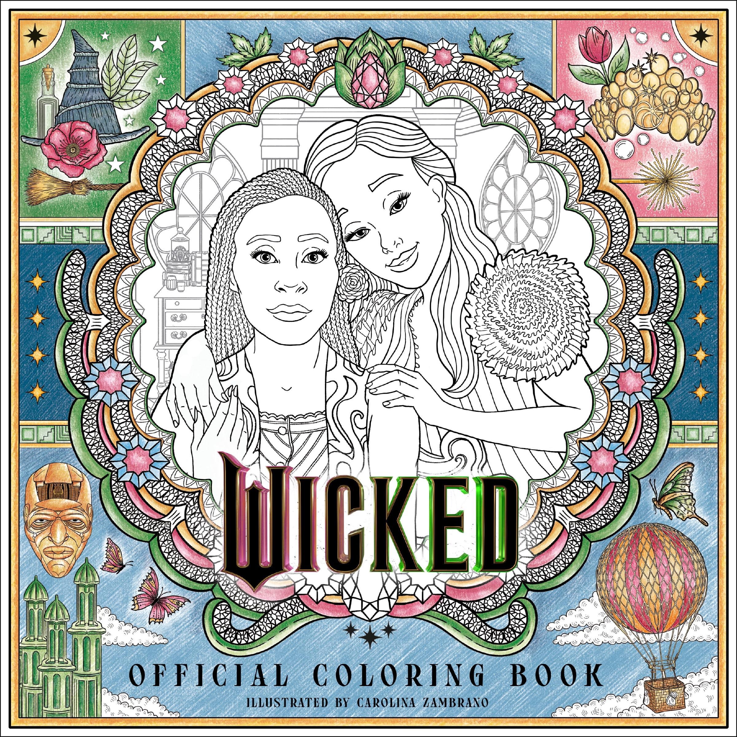 Wicked Official Coloring Book Wicked Official Coloring Book Wicked Official Coloring Book Paperback