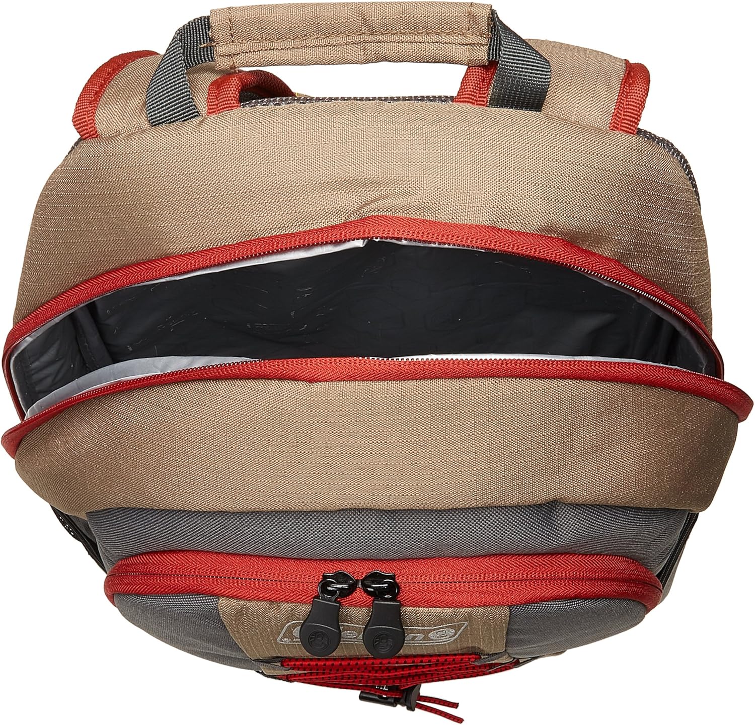 Coleman Soft Cooler Backpack | 28 Can Cooler, Khaki: Sports & Outdoors