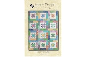 ATKINSON DESIGN Lucky Stars Quilt Pattern